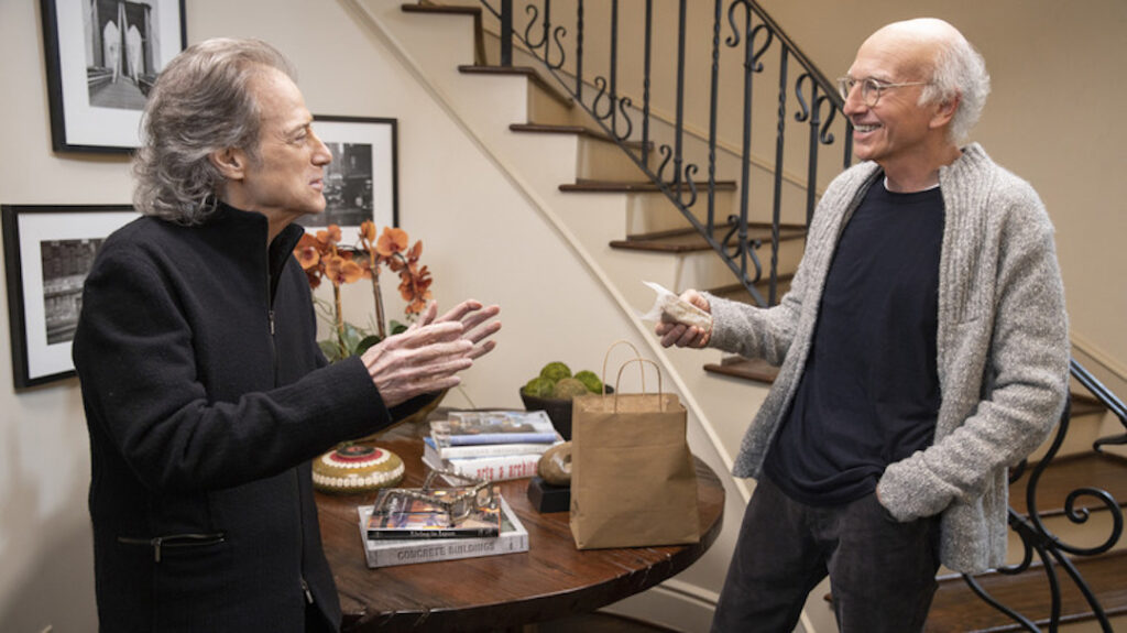 Richard Lewis and Larry David