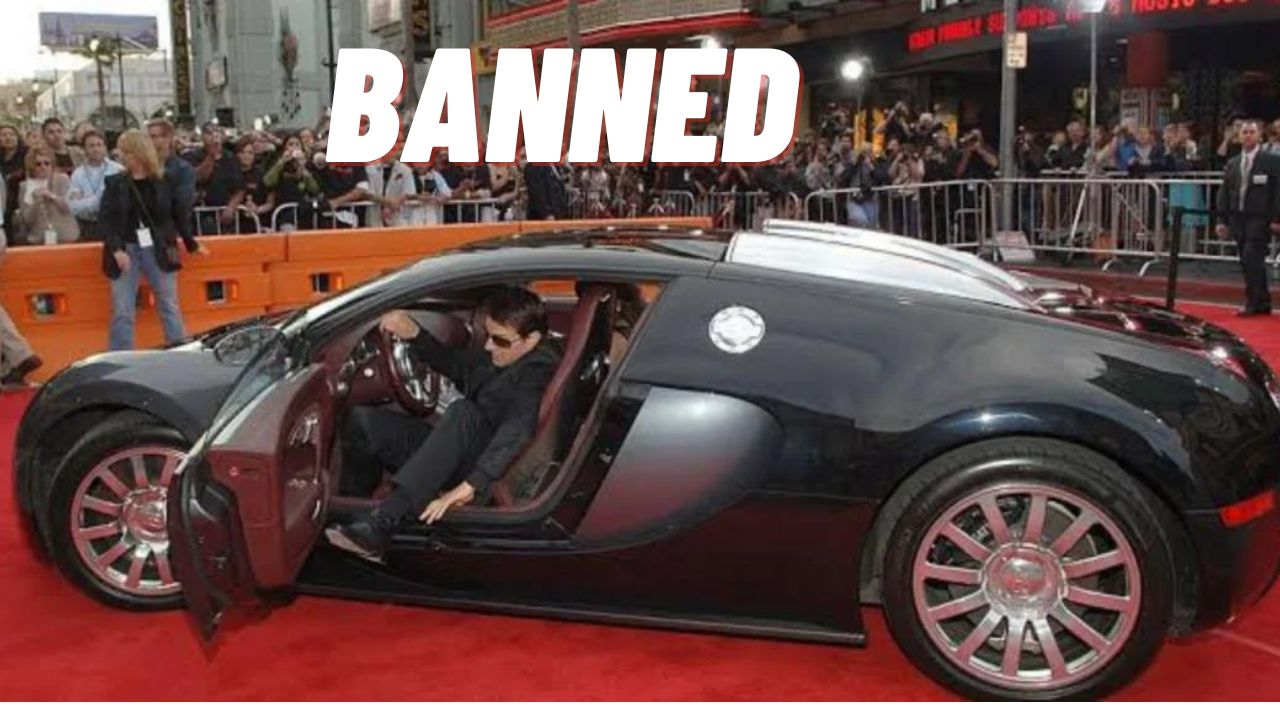 Tom Cruise Banned From Owning a Bugatti